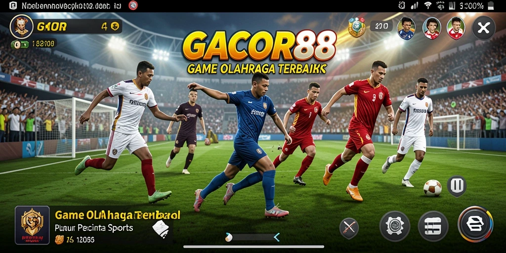 Tangkapan layar GACOR88 menampilkan serunya gameplay olahraga.