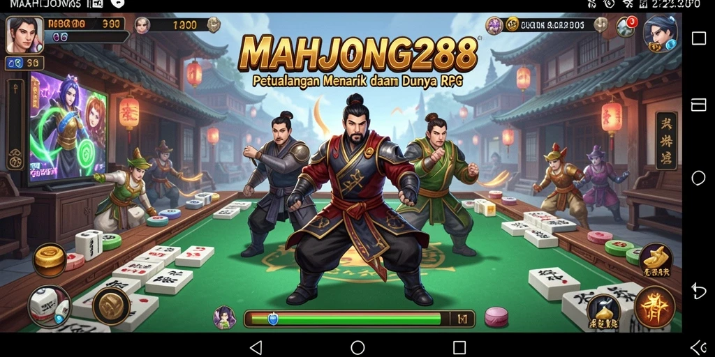 Tampilan gameplay RPG yang memukau dan penuh aksi.