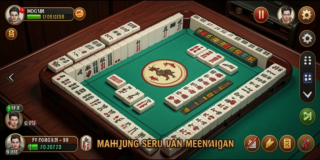 Gameplay seru MDG188 dengan papan Mahjong yang menarik.