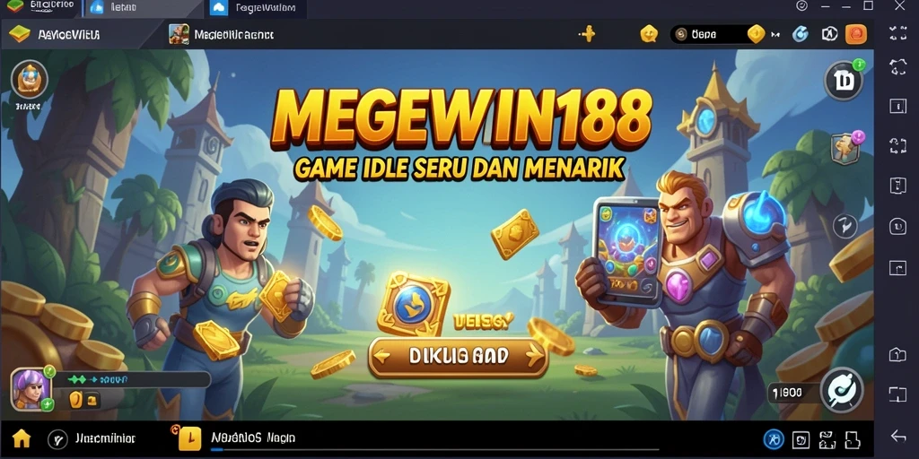 Tampilan gameplay seru dari MEGEWIN188 yang dapat dinikmati.