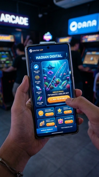 Fitur keamanan pada aplikasi danavip yang menjamin keandalan unduhan.